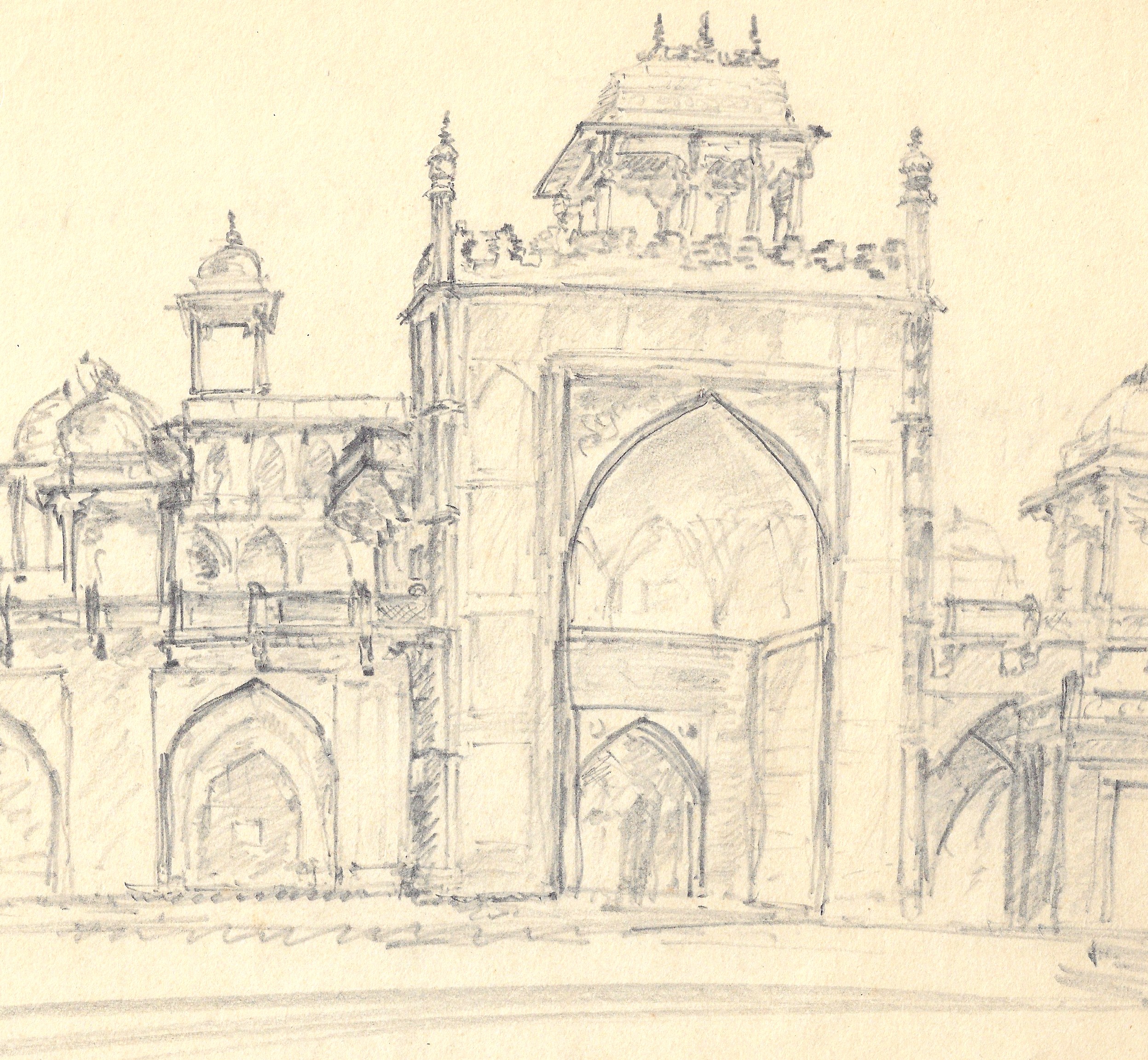 Pencil Sketch of Jodha Akbar  DesiPainterscom
